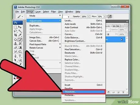 สร้างลายฉลุใน Photoshop ขั้นตอนที่ 2