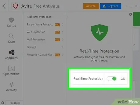 Удаление всплывающей рекламы в Avira Antivir Шаг 10