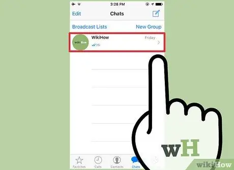 Szerezzen be kék kullancsokat a WhatsApp 7. lépésben