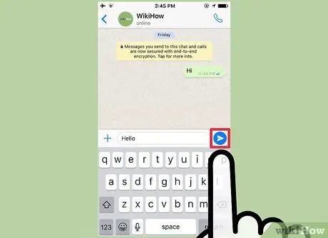 Szerezzen be kék kullancsokat a WhatsApp 9. lépésében