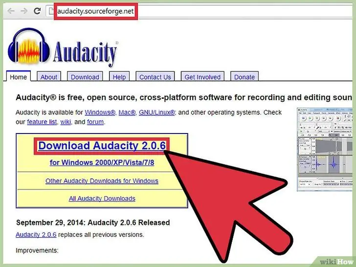 Ekstrak Audio Dari File Video MPEG Dengan Audacity Langkah 1