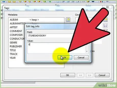 Mp3tag (Windows) ilə iTunes -a Açıq və ya Təmiz Etiketlər əlavə edin Addım 5