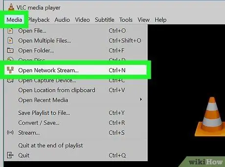 قم بتنزيل الملفات باستخدام VLC Media Player الخطوة 4