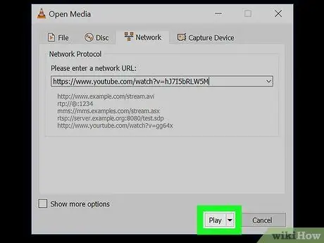 Télécharger des fichiers à l'aide de VLC Media Player Étape 6