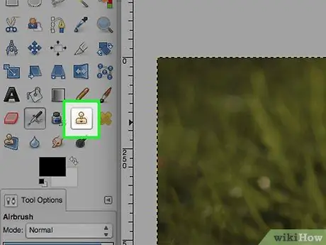Gimp Addım 2 -də Klon Alətindən istifadə edin