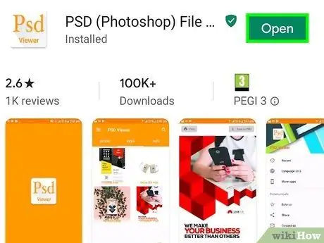 Otwórz plik PSD na Androidzie Krok 6