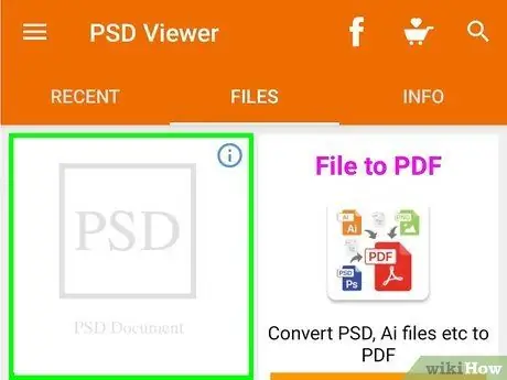 Öffnen Sie eine PSD-Datei auf Android Schritt 7