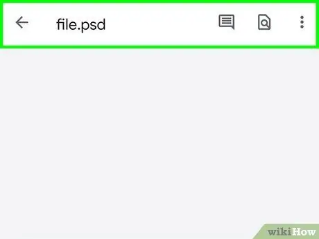 Abra un archivo Psd en Android Paso 25