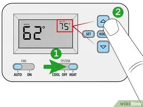 Weka Hatua ya Thermostat 3