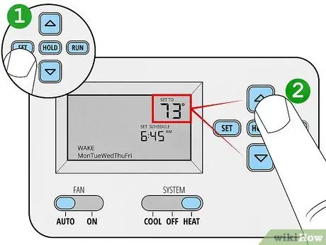 Magtakda ng isang Termostat Hakbang 8