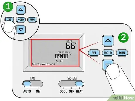 Weka Hatua ya 11 ya Thermostat