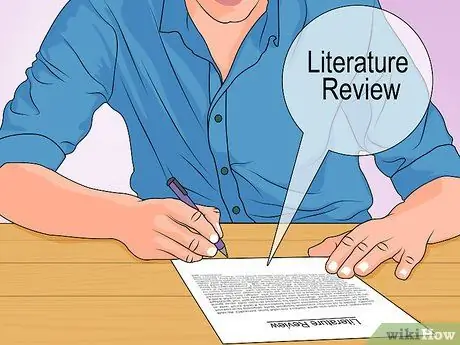 Write a Master's Thesis Step 5