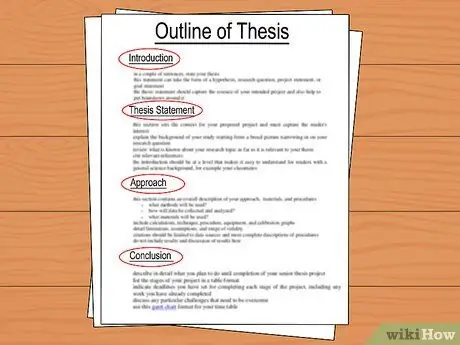 Write a Master's Thesis Step 11