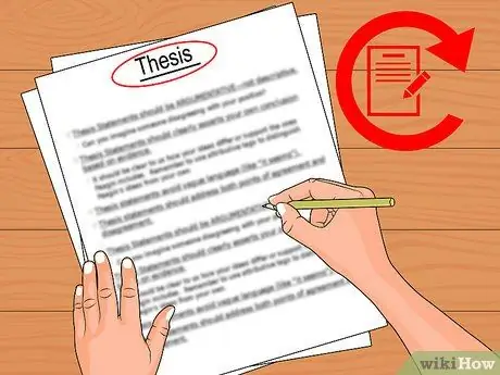 Write a Master's Thesis Step 14