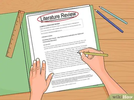 Write a Master's Thesis Step 19