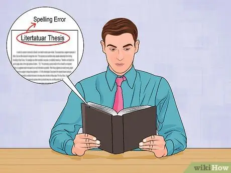 Write a Master's Thesis Step 25