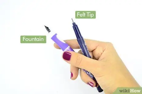 Write With a Calligraphy Pen Step 2