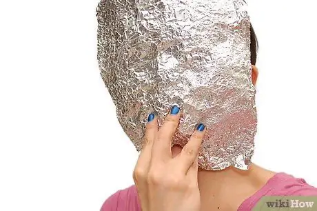 Membuat Masker dari Tin Foil dan Tape Langkah 3