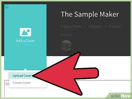 Sukurkite „Wattpad“knygos viršelį 17 veiksmas