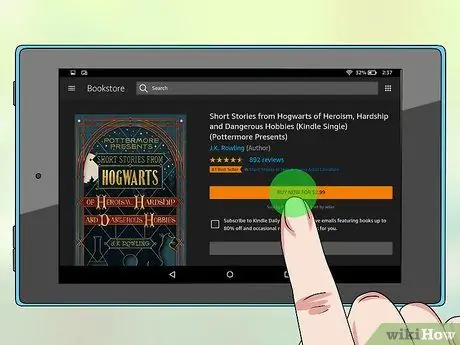 Mag-download ng Mga Libro sa isang Kindle Fire Hakbang 6