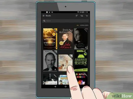 Descargar libros en un Kindle Fire Paso 25