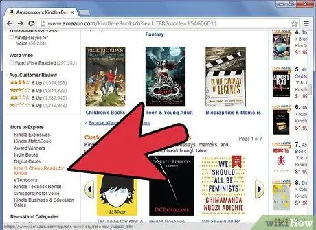 Raskite nemokamą „Kindle Books“3 veiksmą