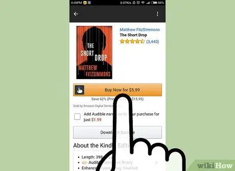 Boeken kopen in de Kindle-app Stap 19