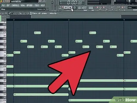 Faça uma batida básica no Fruity Loops, passo 8