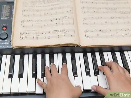 Aprenda a tocar piano, passo 18