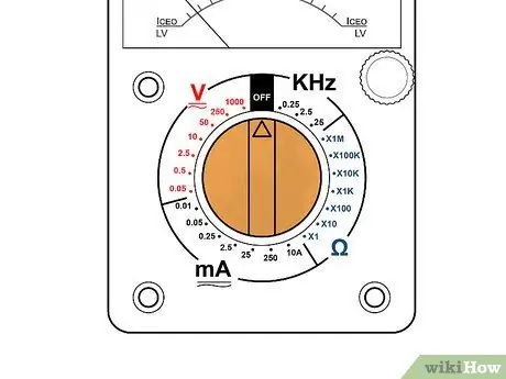 Gebruik 'n multimeter Stap 2