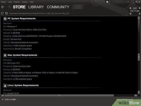 Steam Step 6 менен PC оюндарын жүктөп алыңыз