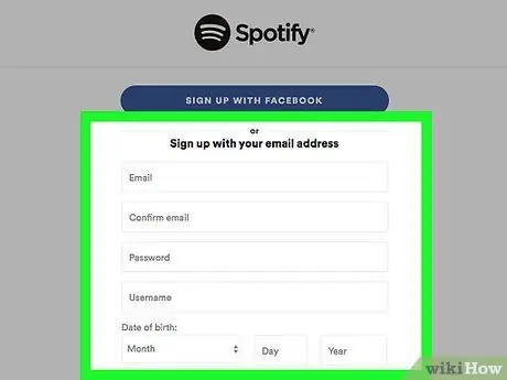 Use o Spotify Etapa 3