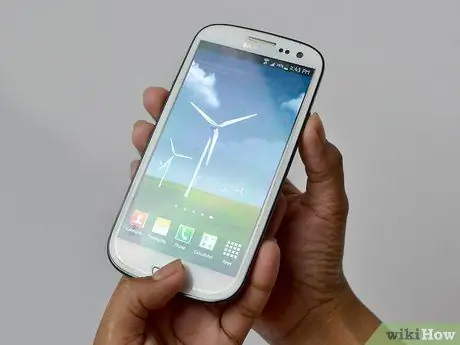 Napravite snimak zaslona na Galaxy S3 Korak 1