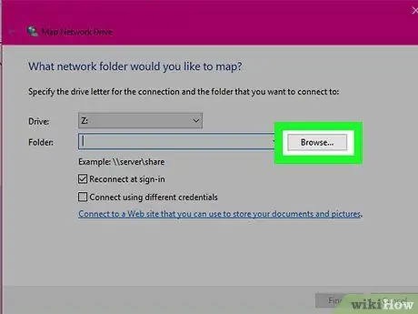 Mapa ang isang Network Drive Hakbang 7