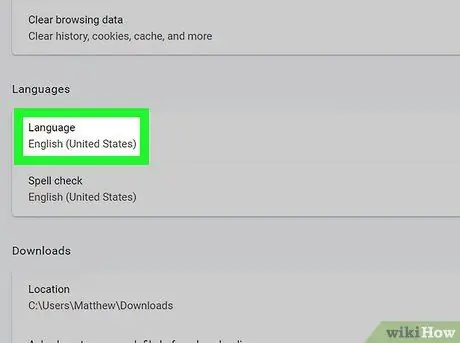 Baguhin ang Wika ng iyong Browser Hakbang 5