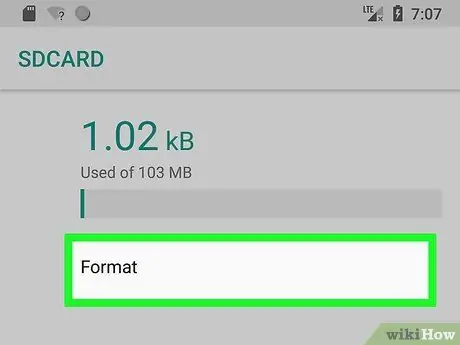 Format SD Card Step 7