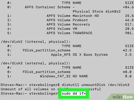 Faire une étape de démarrage USB 24