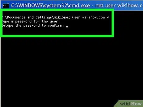 Dapatkan Kata Laluan di Windows XP Langkah 5