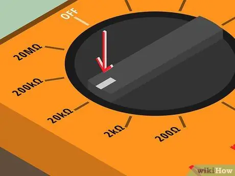 Etapa 3 para medir a resistência