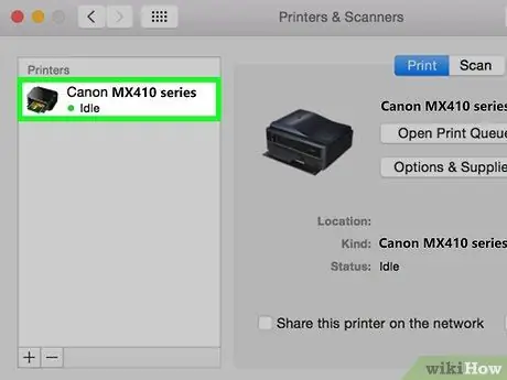 Scan et dokument på en Canon -printer Trin 21