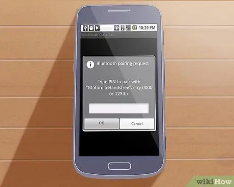 Spárujte Motorola Bluetooth, krok 14