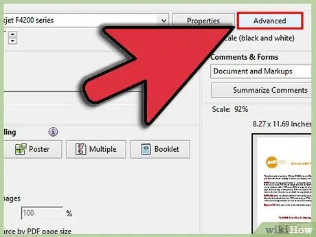 PDF -failide printimine 6. samm