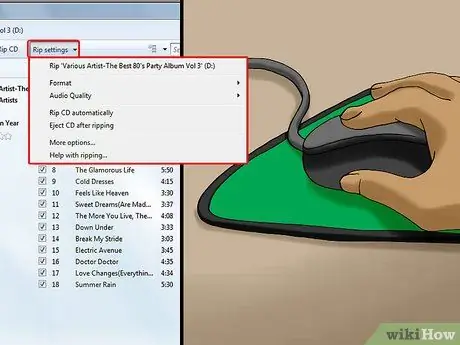 Rip Muzikë nga një CD në një kompjuter Hapi 16