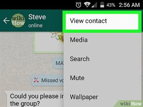 ویرایش مخاطبین در WhatsApp مرحله 14