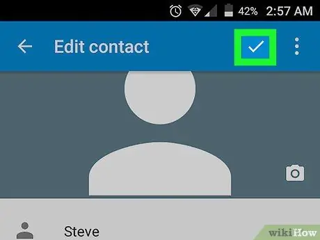 Modifier les contacts sur WhatsApp Étape 18