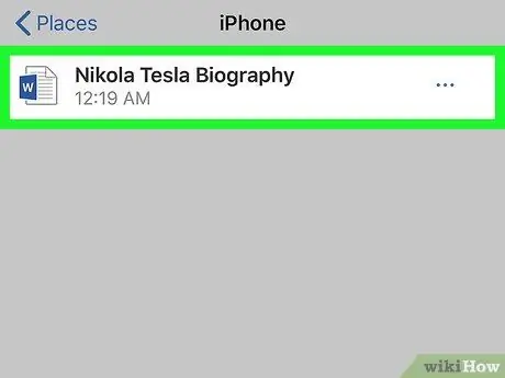 Redigera dokument på iPhone Steg 4