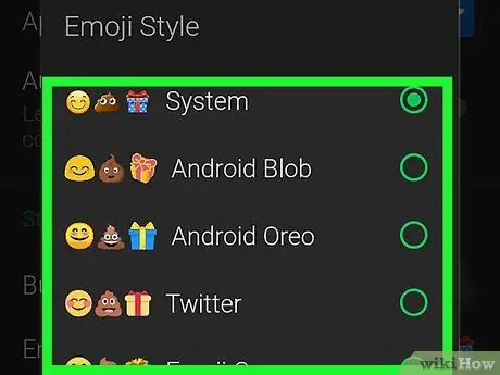 Change Emojis on Android Step 7