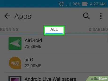 Android स्मार्टफ़ोन को गति दें चरण 3