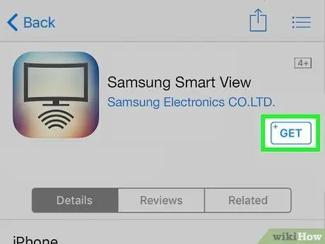 ใช้ Smart View บน iPhone หรือ iPad ขั้นตอนที่ 2