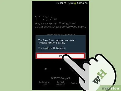 Android телефонының құлпын ашу 3 -қадам